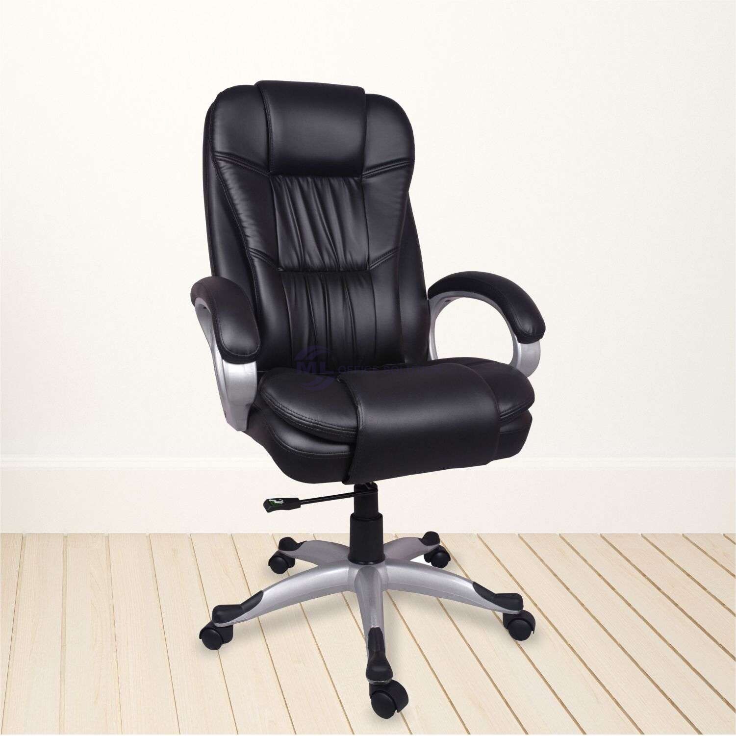 ML-0134-Cushioned Cascada Executive Black High Back Chair