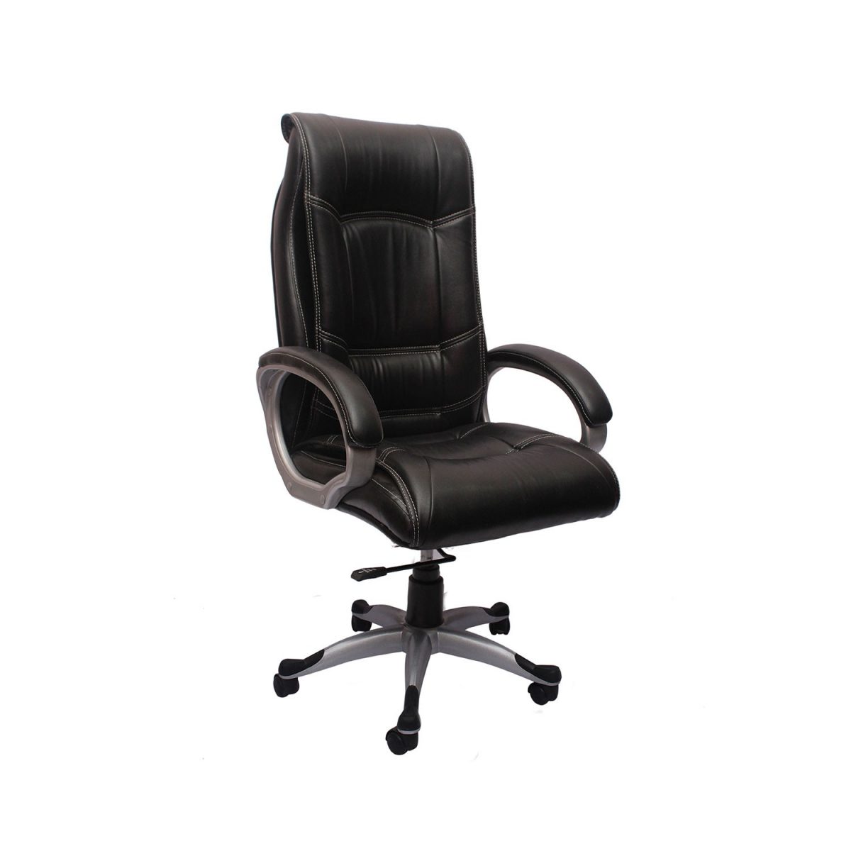 ML-253 Black Leather High Back Executive Chair - Image 3