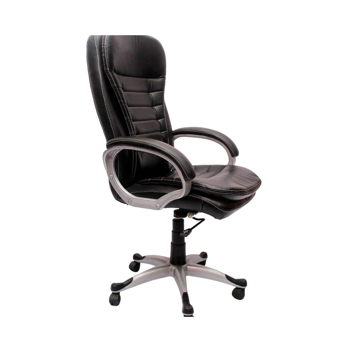 ML-25-High Back Executive Chair In Designer Dark Black - Image 2