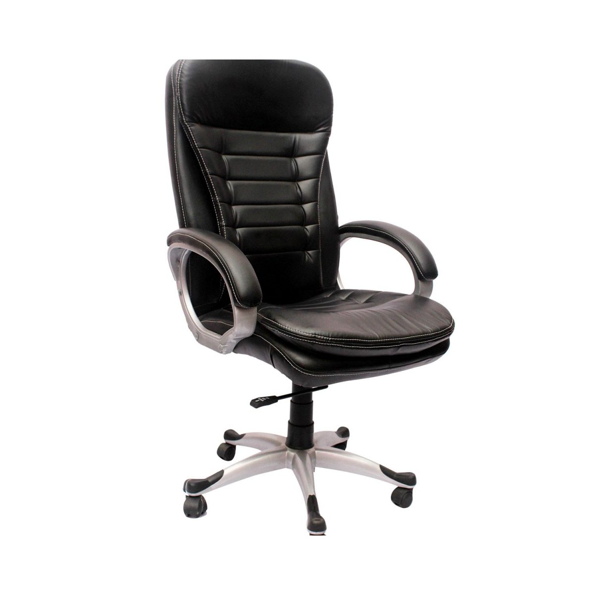 ML-25-High Back Executive Chair In Designer Dark Black - Image 3