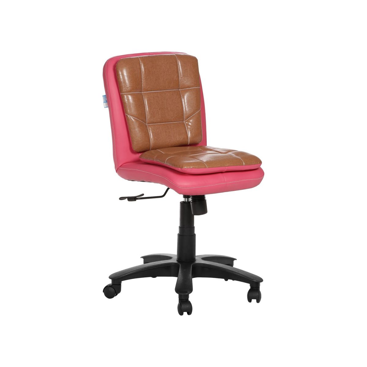 ML-530-THE LIBRANEJAR LB WORKSTATION CHAIR PINK AND COPPER - Image 2