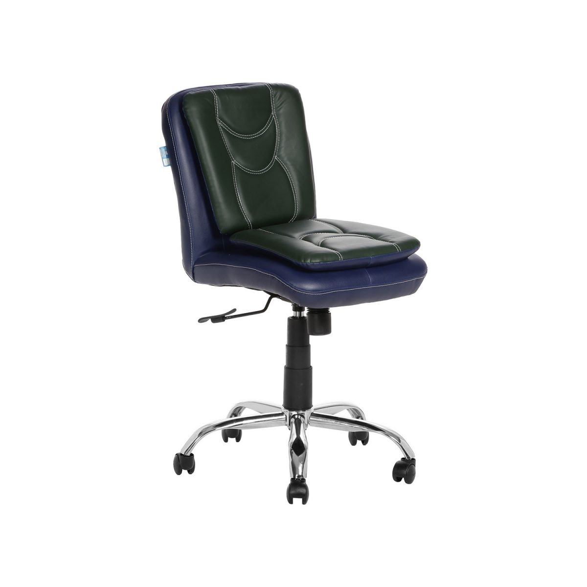ML-534 THE LIBRANEJAR LB WORKSTATION CHAIR BLUE AND DARK GREEN - Image 2