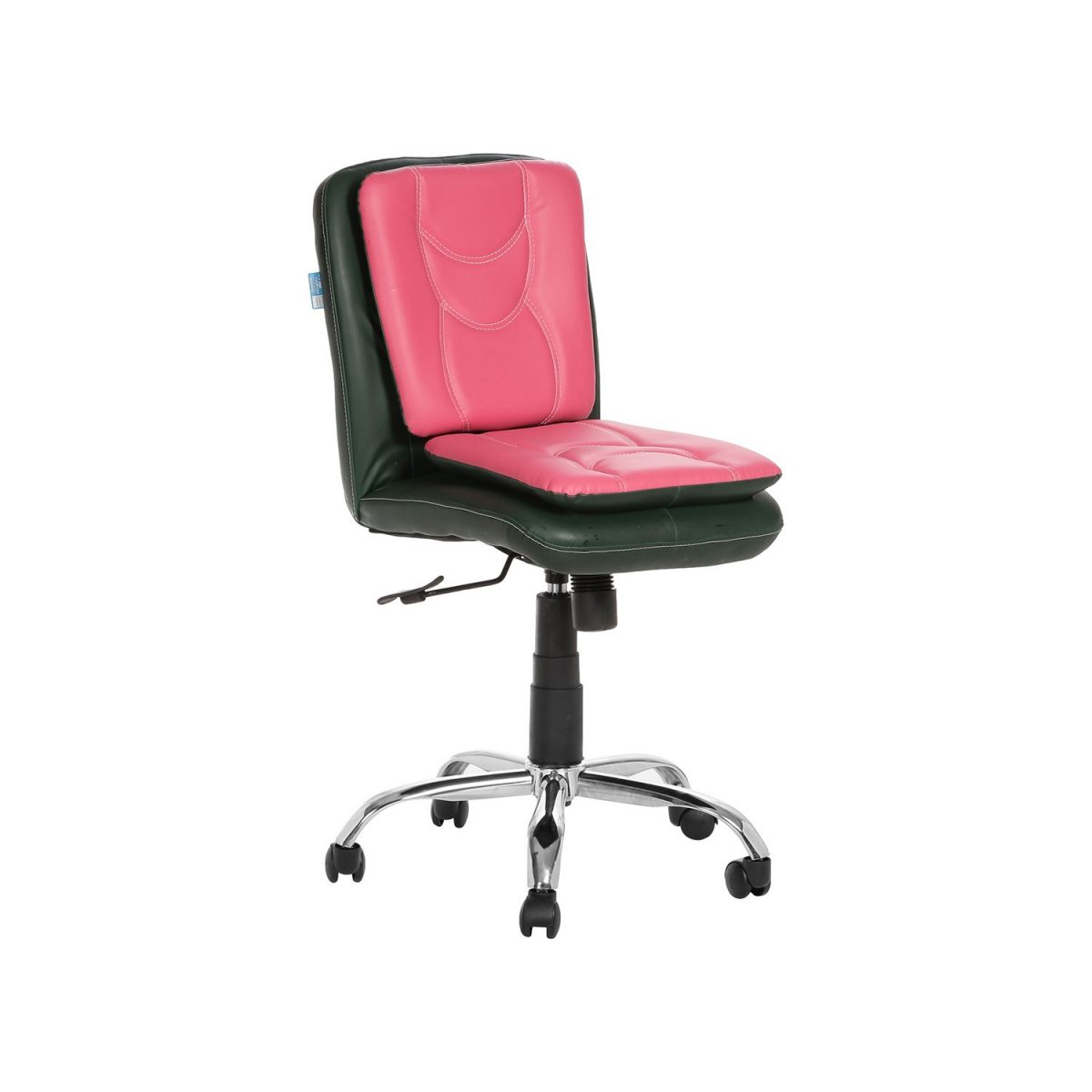 ML-538 THE LIBRANEJAR LB WORKSTATION CHAIR DARK GREEN AND PINK - Image 2