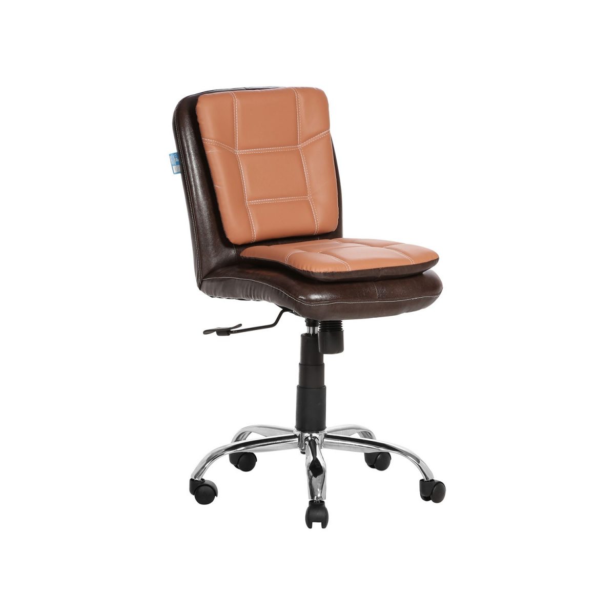 THE LIBRANEJAR LB WORKSTAION CHAIR BROWN AND CHESNUT - Image 2