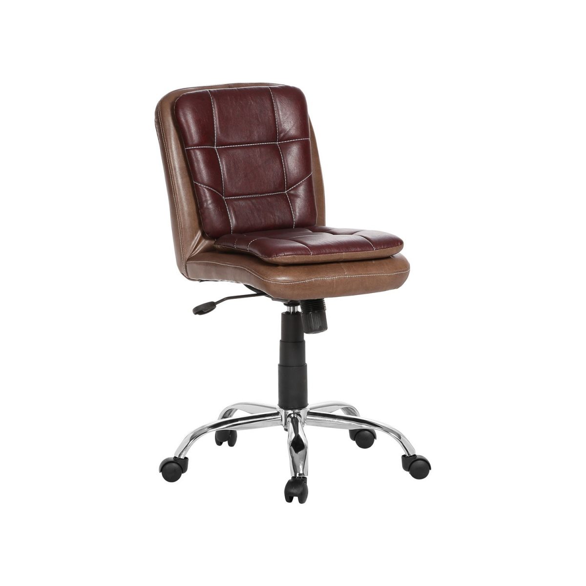 THE LIBRANEJAR LB WORKSTAION CHAIR ALMOND AND CHERRY - Image 2