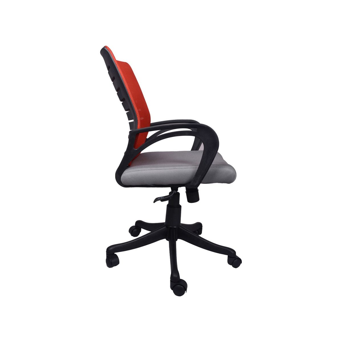 ML-0158 THE GRANATE GREY AND MAROON TASK CHAIR - Image 2