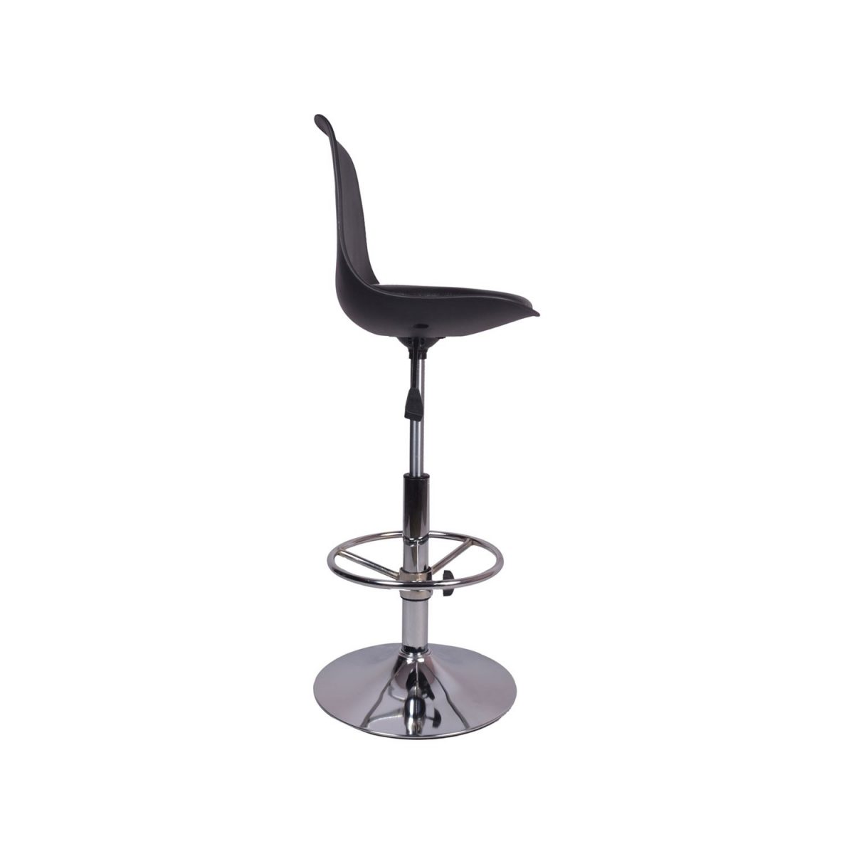 ML-0016 THE ERGONOMICO  BAR STOOL BLACK - Image 2
