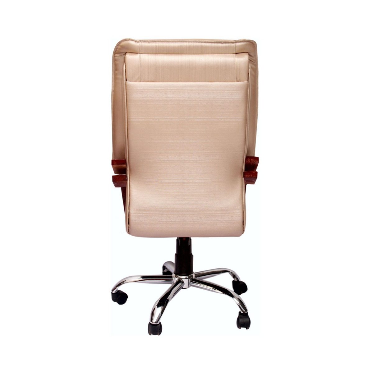 ML-337-Leather High Back Executive Chair With Wooden Handle - Image 4