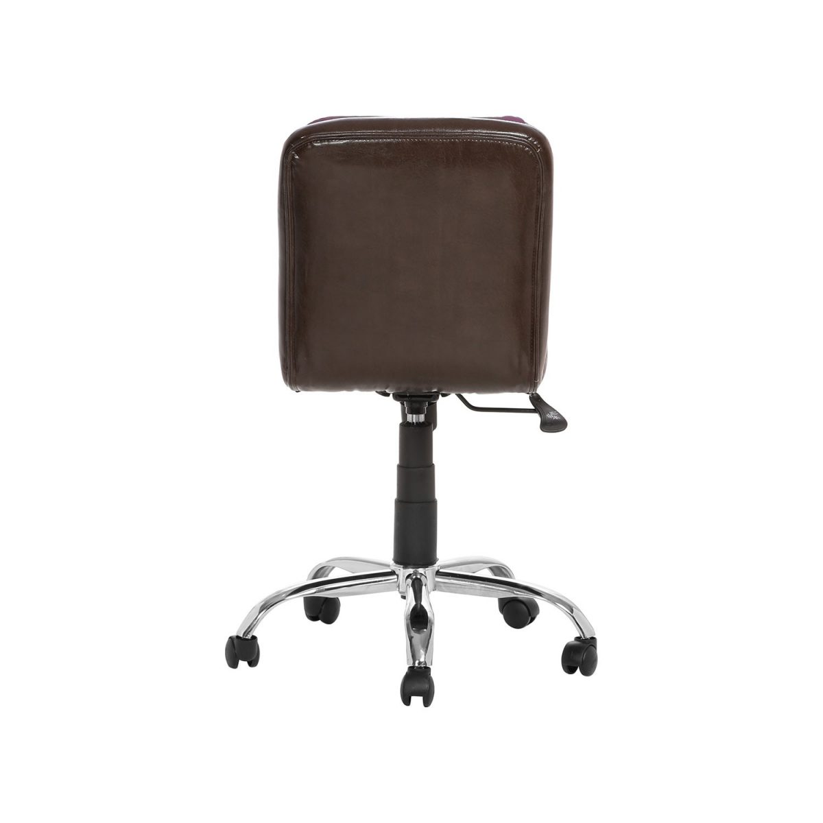 THE LIBRANEJAR LB WORKSTAION CHAIR BROWN AND PURPLE - Image 3