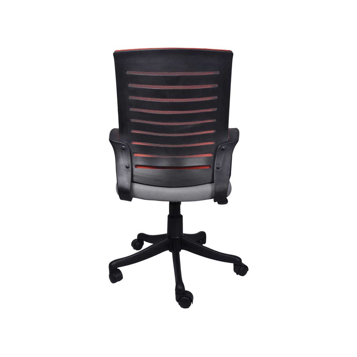 ML-0158 THE GRANATE GREY AND MAROON TASK CHAIR - Image 3