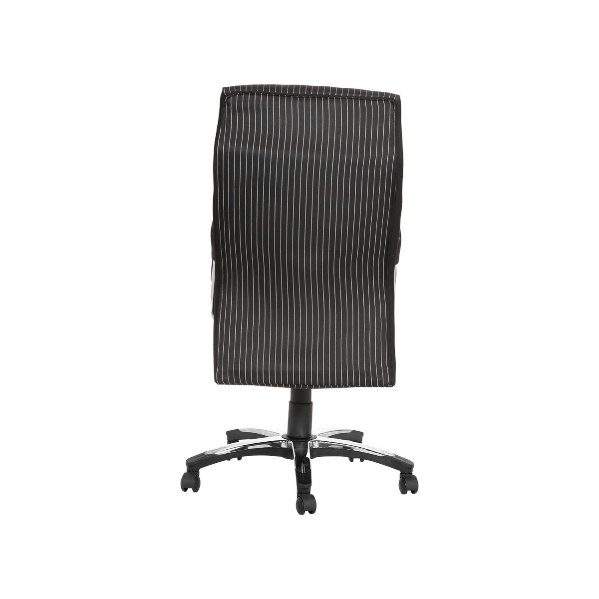 ML-558 THE RAYA HB EXECUTIVE CHAIR BLACK WITH WHITE STRIPES - Image 3