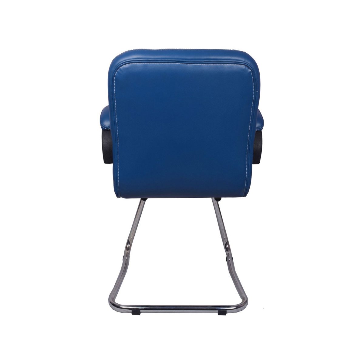 ML-0166 THE AZUL LOW BACK VISITOR CHAIR IN BLUE - Image 2