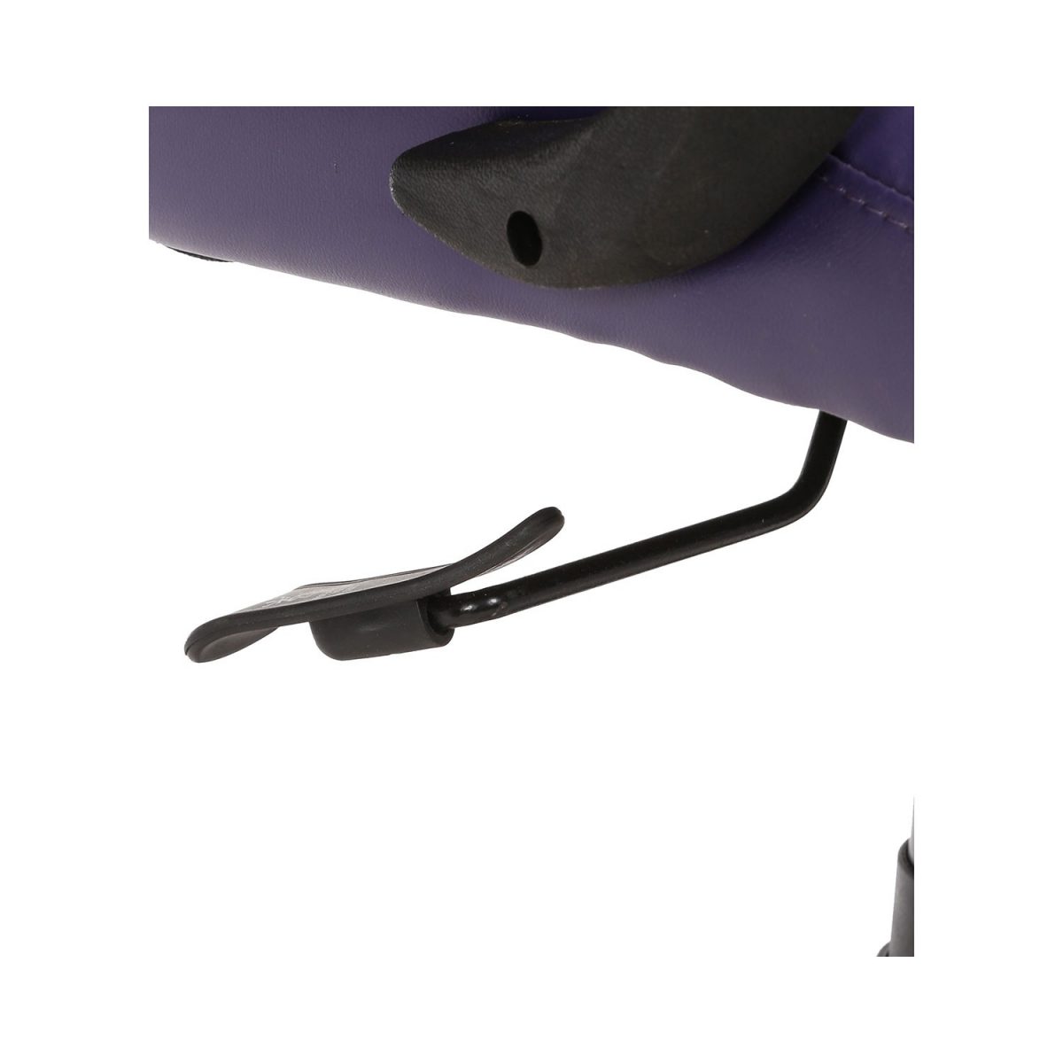 ML-523-The Acabado Purple Color Low Back Workstation Chair - Image 4