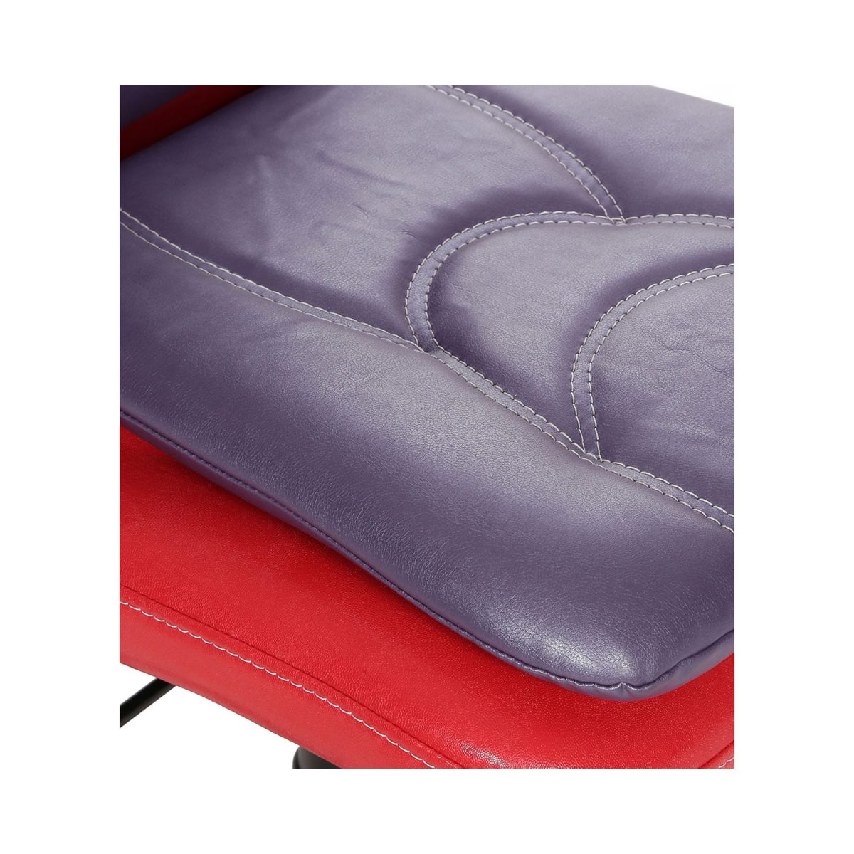 ML-525-THE LIBRANEJAR LB WORKSTATION CHAIR RED AND PURPLE - Image 5