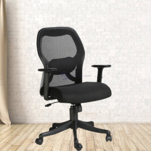 ML-405-Mesh Padded Seat Cincture Executive High Back Chair