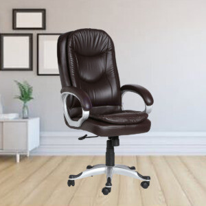 ML-425-The Helado Executive Chair High Back In Brown Color
