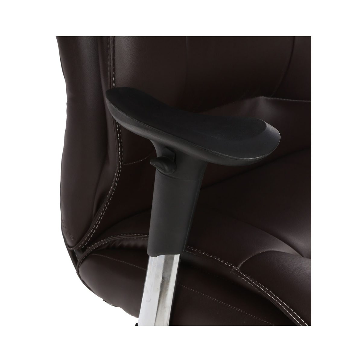ML-508 Deoreja Leather HB Executive  Chair in Dark Brown - Image 5