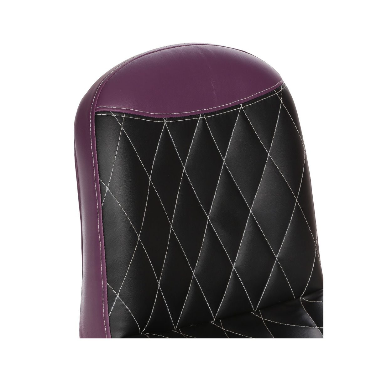 ML-533-THE LIBRANEJAR LB WORKSTATION CHAIR PURPLE AND BLACK - Image 4