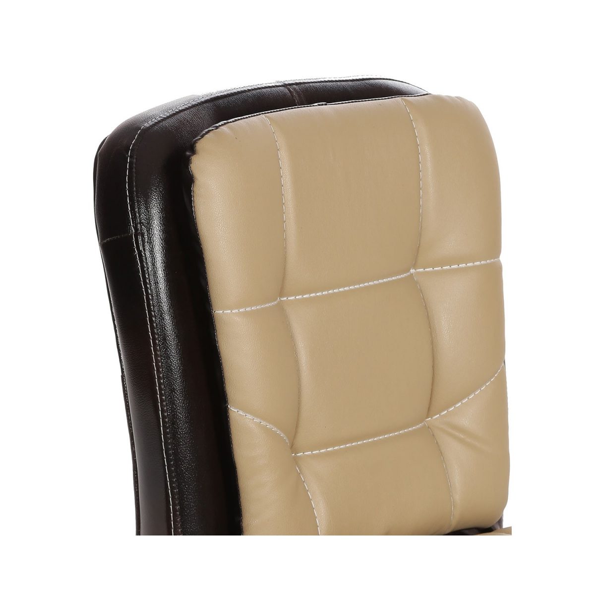 THE LIBRANEJAR LB WORKSTAION CHAIR BROWN AND ALMOND - Image 4