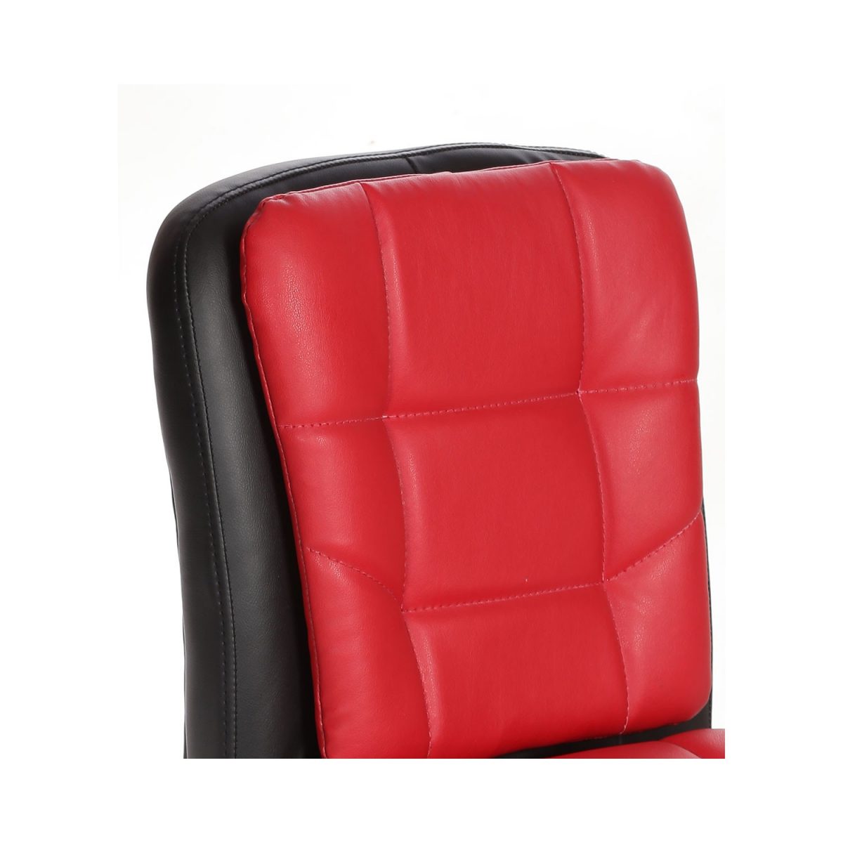 ML-548 THE LIBRANEJAR LB WORKSTATION CHAIR BLACK AND RED - Image 4