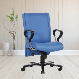 ML-509-VJ Paloma MB Executive Chair In Blue Color