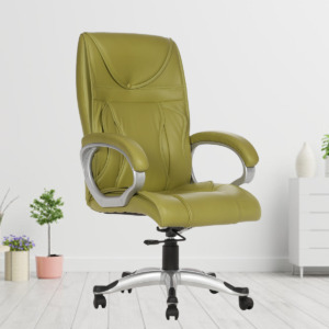ML-513-Henna High Back Leather Executive office Chair