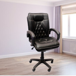 ML-53 Mid Back Leather Visitors Chair