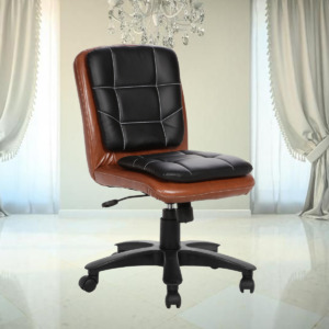 ML-532-Dual Color Libranejar Low Back Workstation Chair Without Armrest
