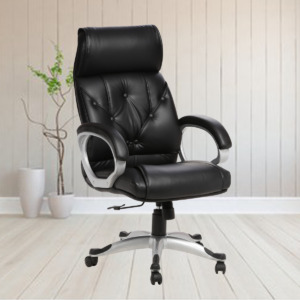 ML-557-THE SIETE HB EXECUTIVE CHAIR BLACK