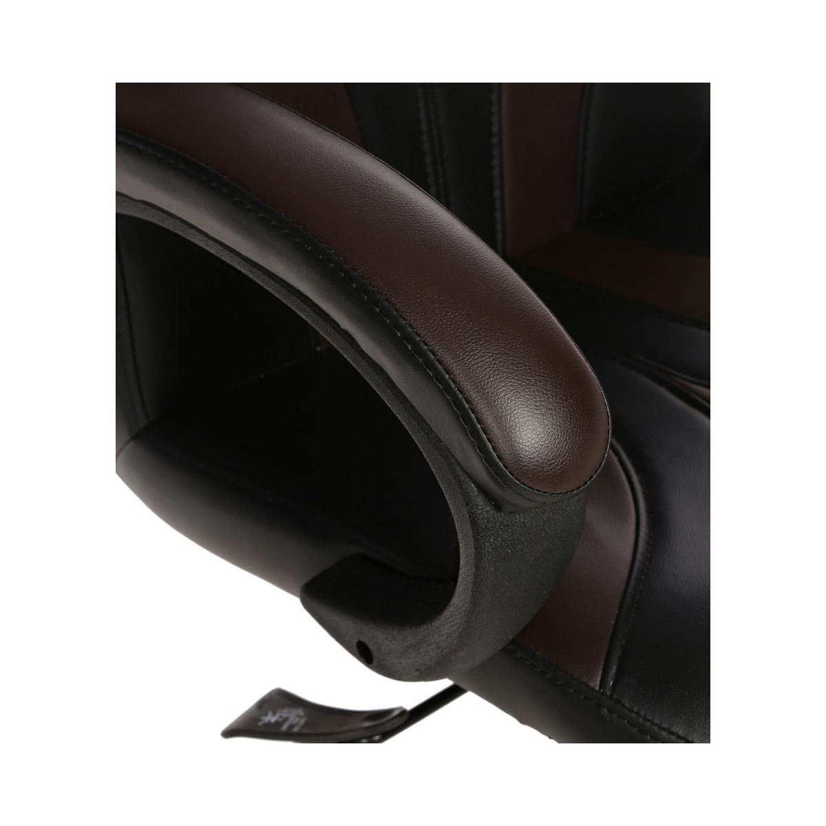 ML-536-THE FUENTE LB WORKSTATION CHAIR BLACK AND BROWN - Image 5
