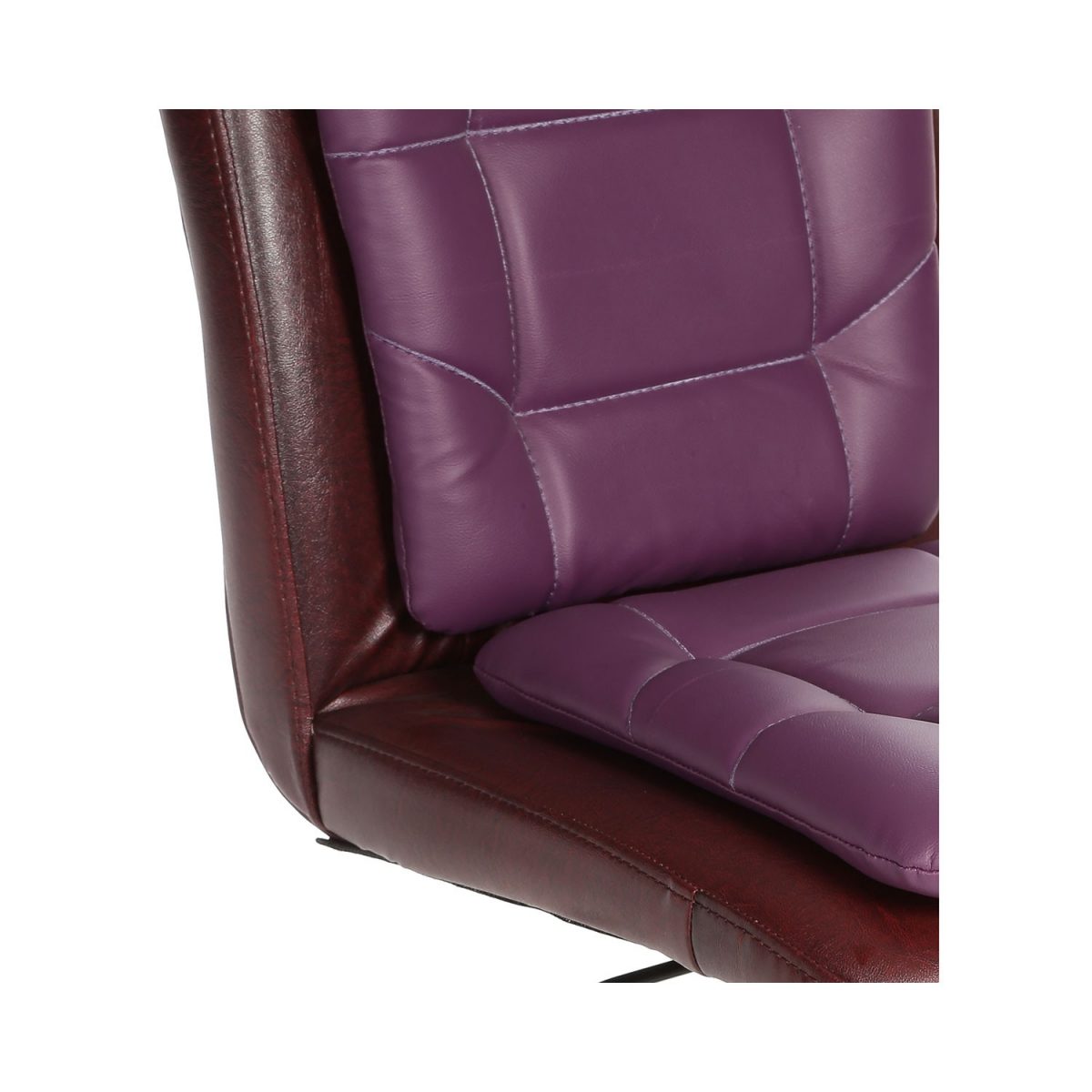 ML-546-THE LIBRANEJAR LB WORKSTATION CHAIR BROWN AND PURPLE - Image 5