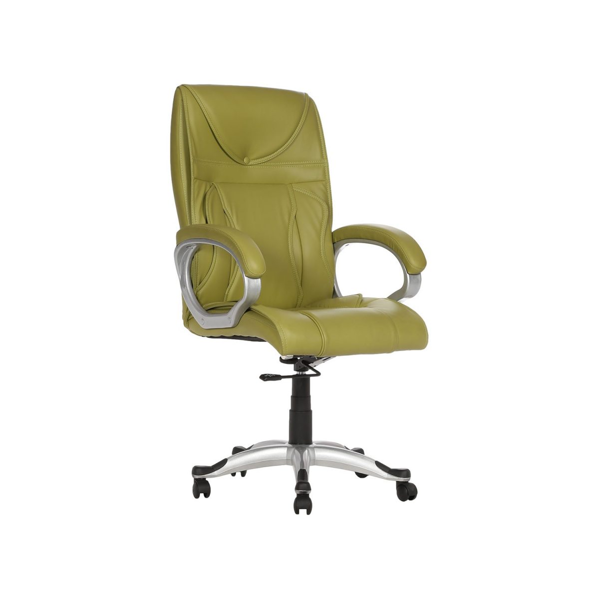 ML-513-Henna High Back Leather Executive office Chair - Image 7