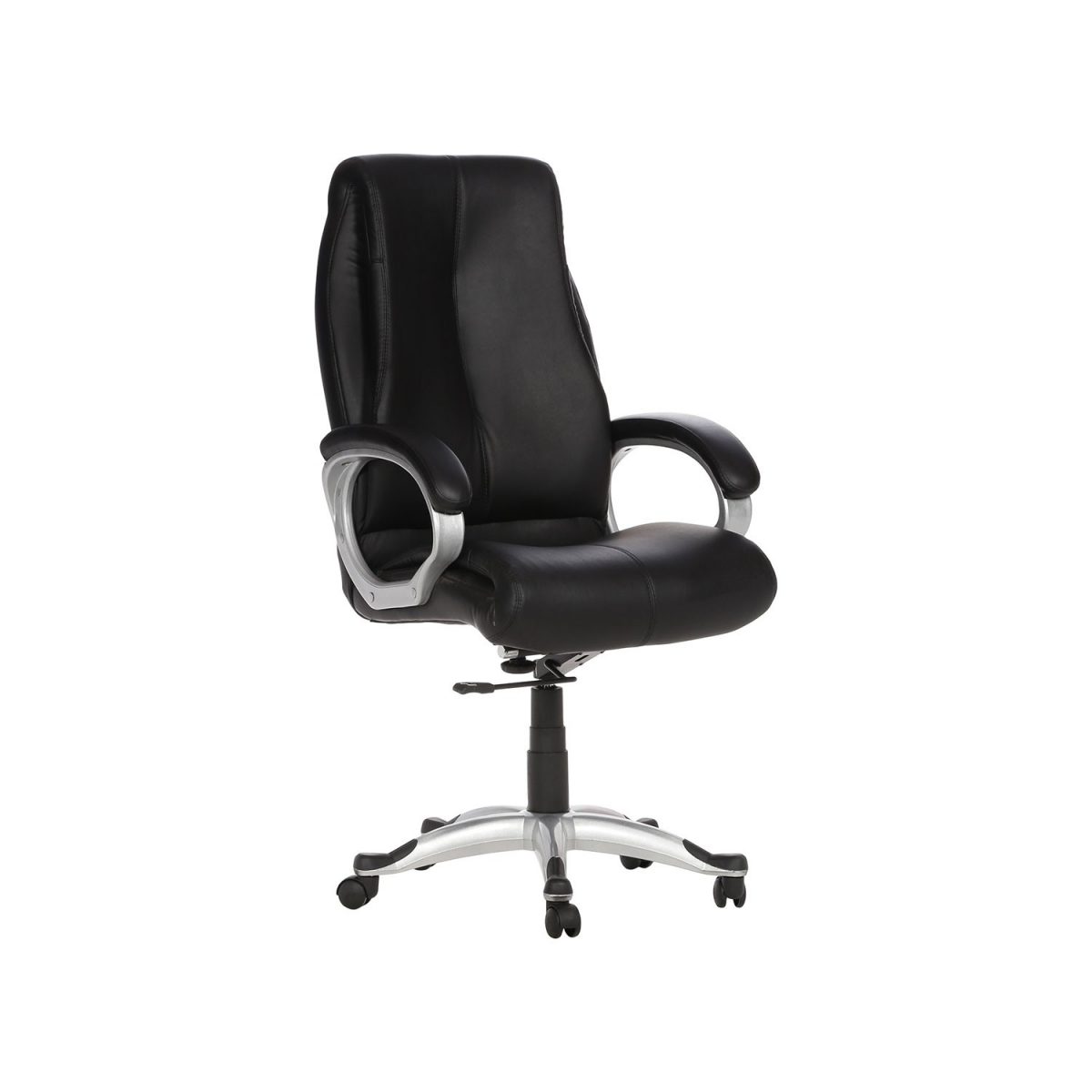 ML-514-High Back Puntada Leather Executive Chair In Black - Image 2