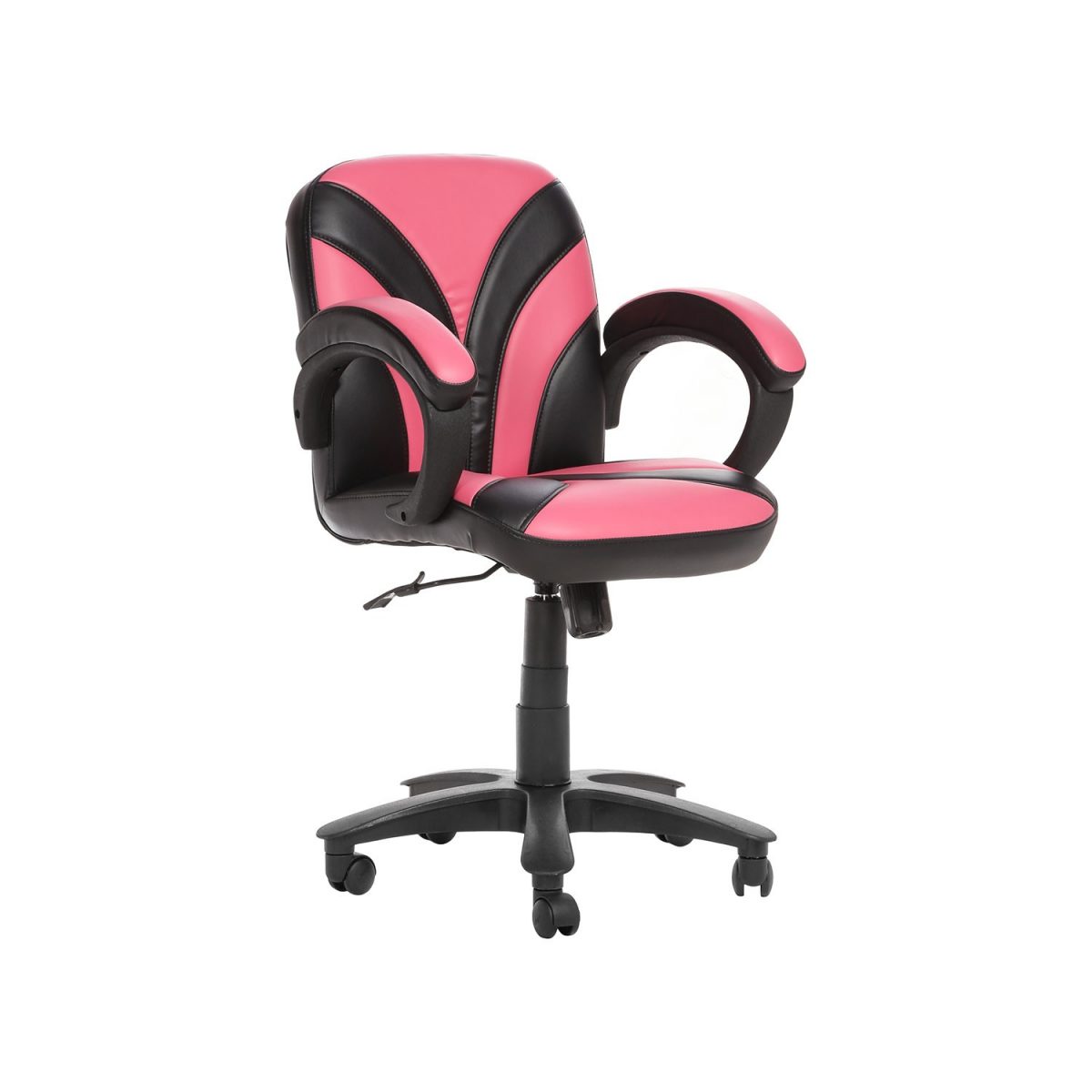 ML-519-THE FUENTE LB WORKSTATION CHAIR PINK AND BLACK - Image 2