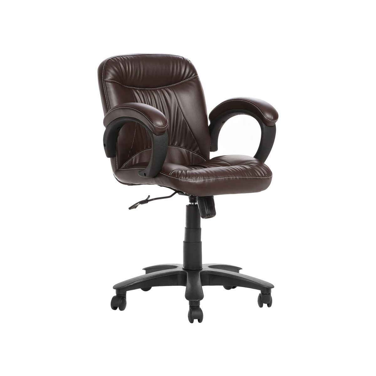ML-520-THE DELANTAL WORKSTATION CHAIR BROWN - Image 2