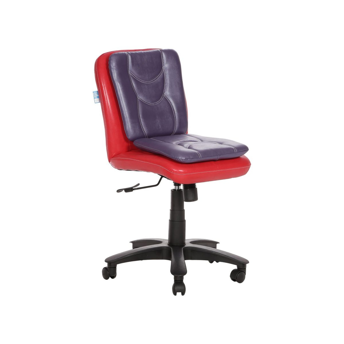 ML-525-THE LIBRANEJAR LB WORKSTATION CHAIR RED AND PURPLE - Image 2