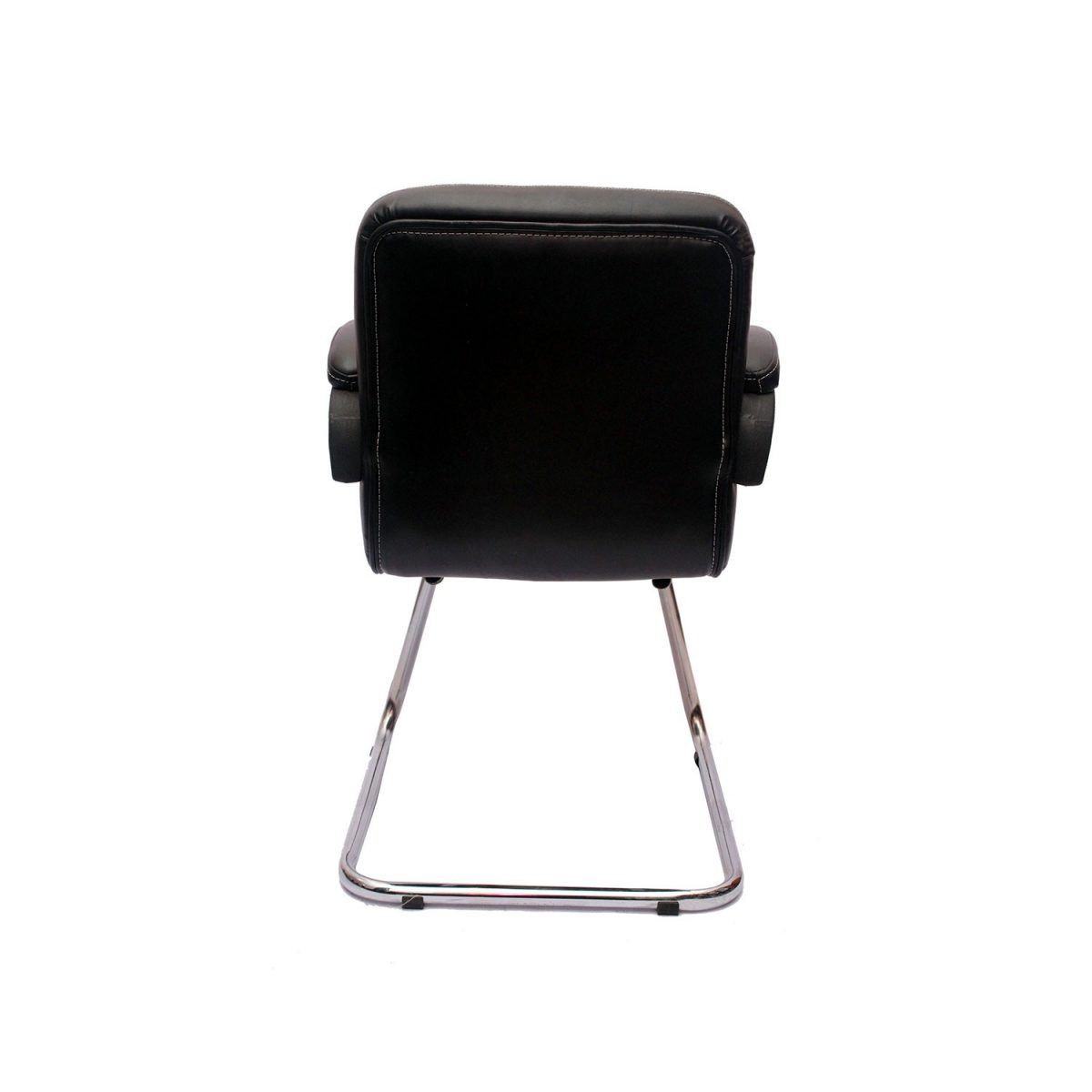 ML-69 Leather Low Back Visitors Office Chair - Image 4