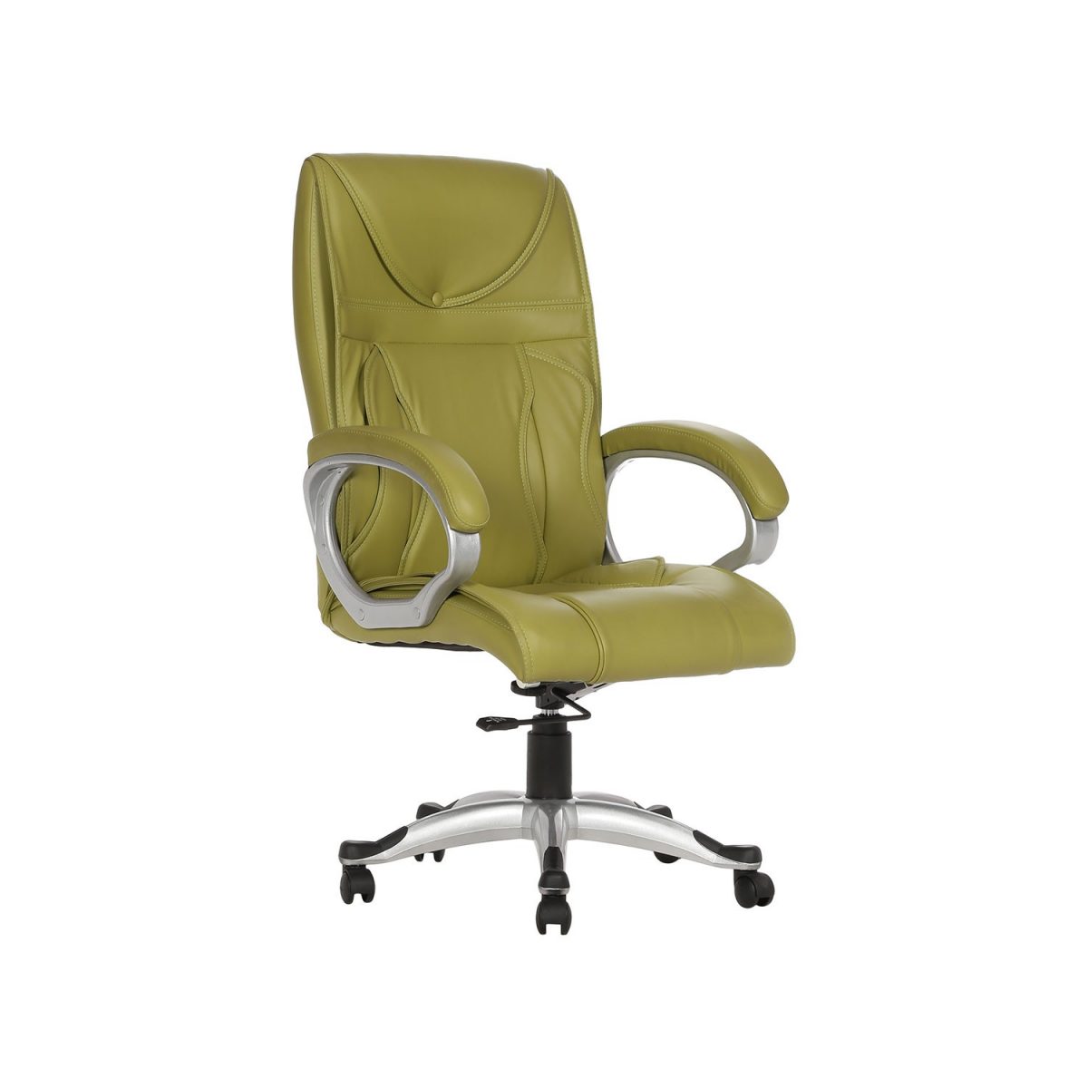 ML-513-Henna High Back Leather Executive office Chair - Image 2