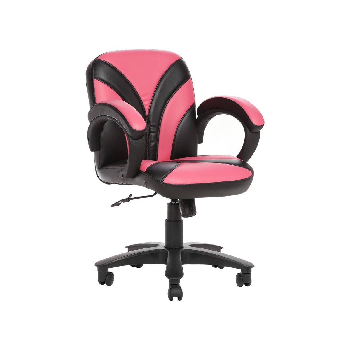 ML-519-THE FUENTE LB WORKSTATION CHAIR PINK AND BLACK - Image 7