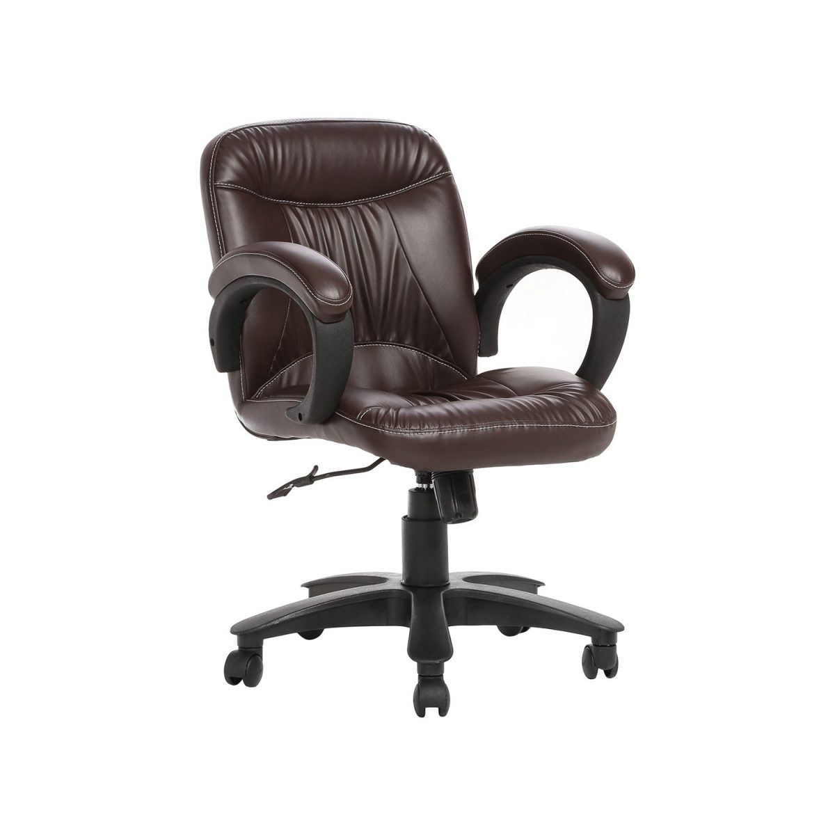 ML-520-THE DELANTAL WORKSTATION CHAIR BROWN - Image 3