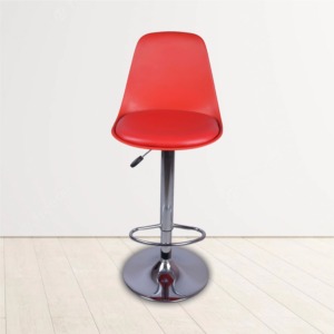 ML-0042 THE ERGONOMICO BAR STOOL RED
