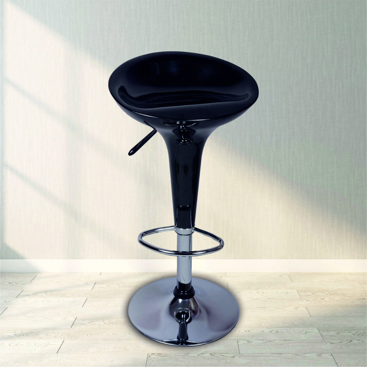 ML-0249 THE FIBRA BAR STOOL BLACK