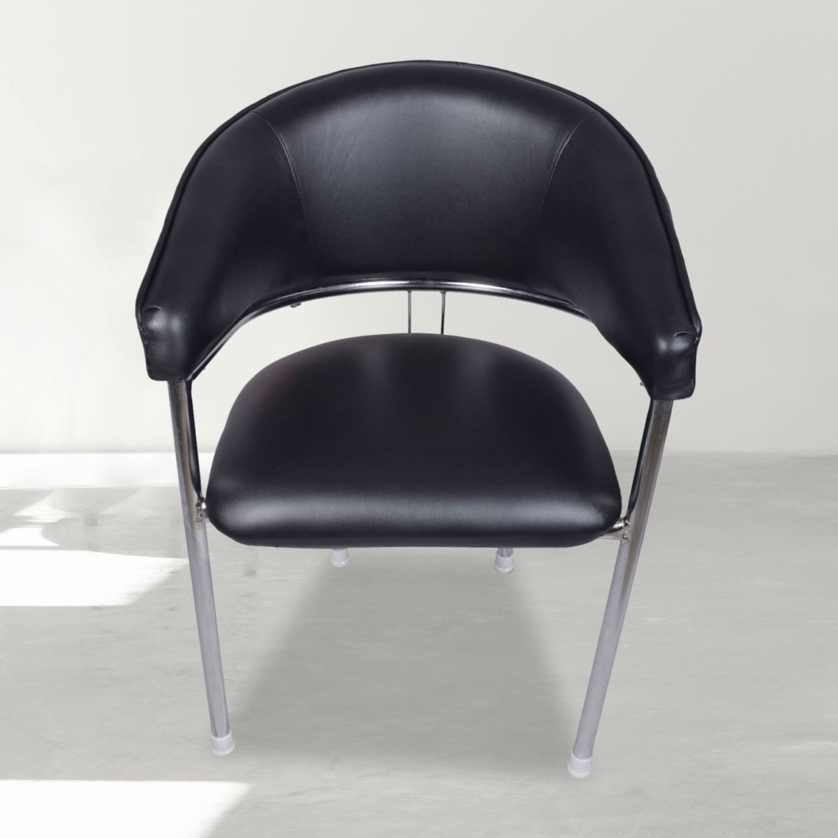 ML-0277 THE MITAD MID BACK GUEST CHAIR BLACK