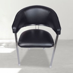 ML-0277 THE MITAD MID BACK GUEST CHAIR BLACK
