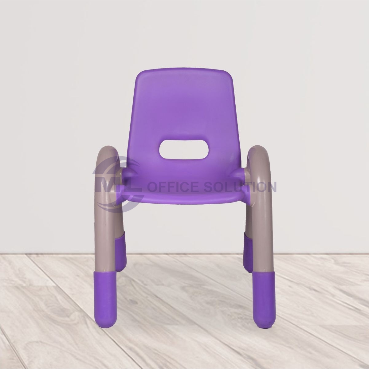 ML-236 THE VOLVER ENGINEERING PLASTIC KIDS CHAIR PURPLE