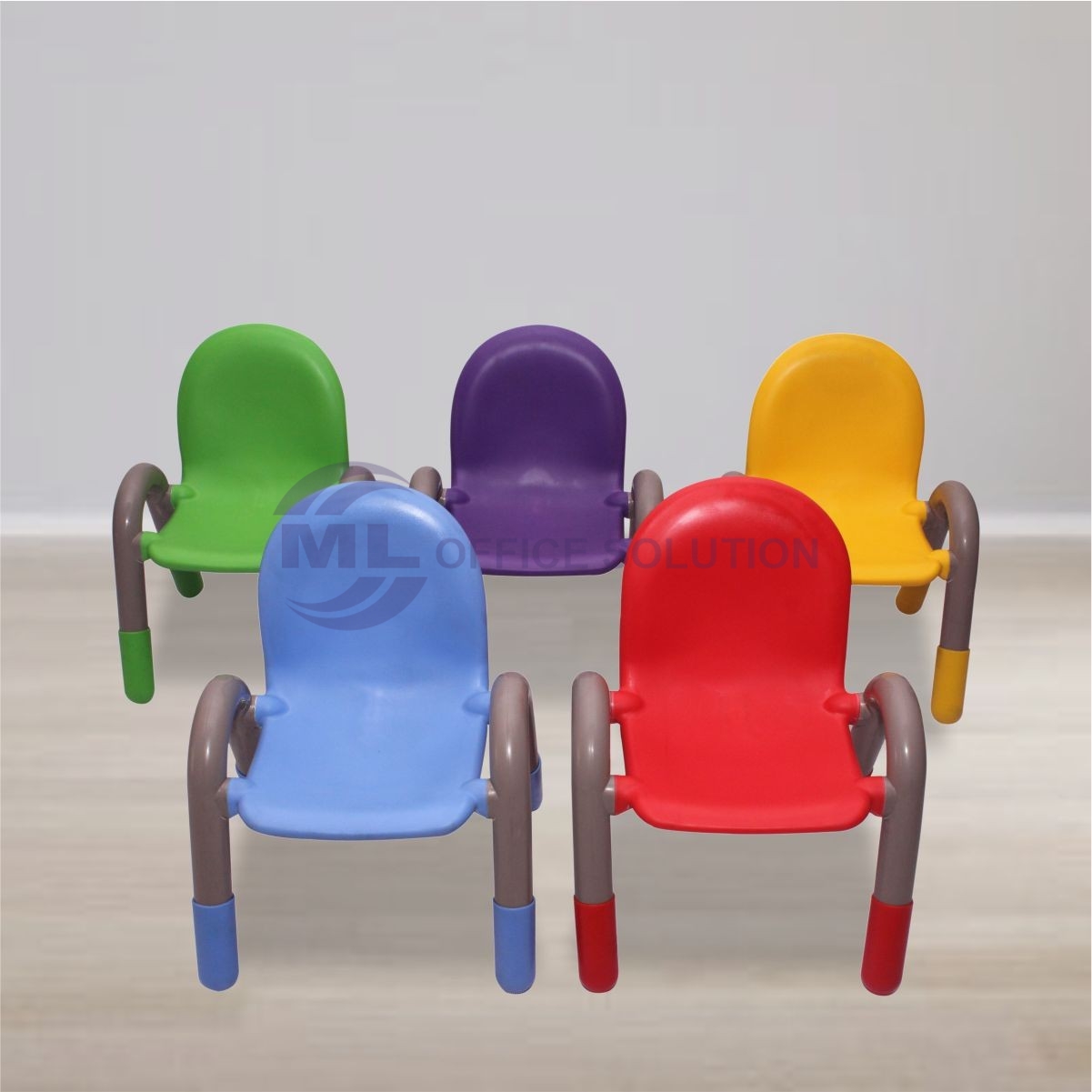 ML-289 THE CHICO ENGINEERING PLASTIC KIDS CHAIR FIVE PIECES