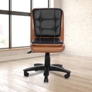 ML-531-THE LIBRANEJAR LB WORKSTATION CHAIR PINK AND COPPER