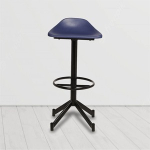 ML-554 THE MONTAR BAR STOOL BLUE AND BLACK
