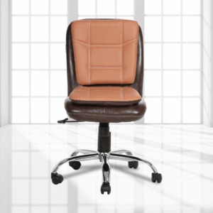 THE LIBRANEJAR LB WORKSTAION CHAIR BROWN AND CHESNUT