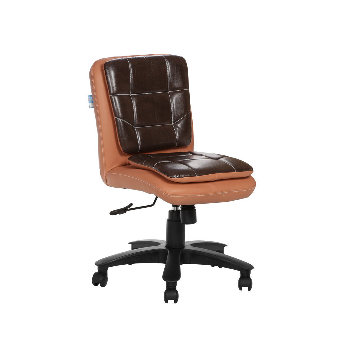 ML-529-THE LIBRANEJAR LB WORKSTATION CHAIR COPPER AND BROWN - Image 2